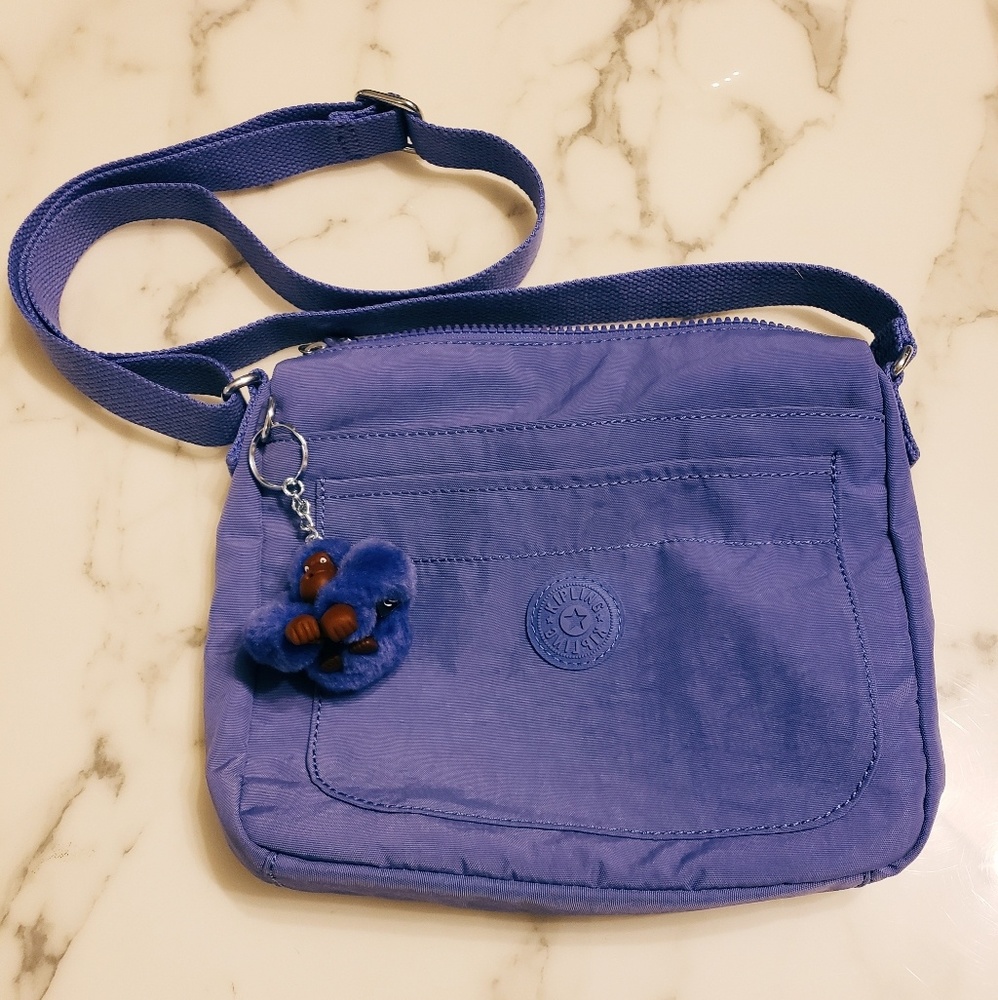 Purple Kipling crossbody NWOT